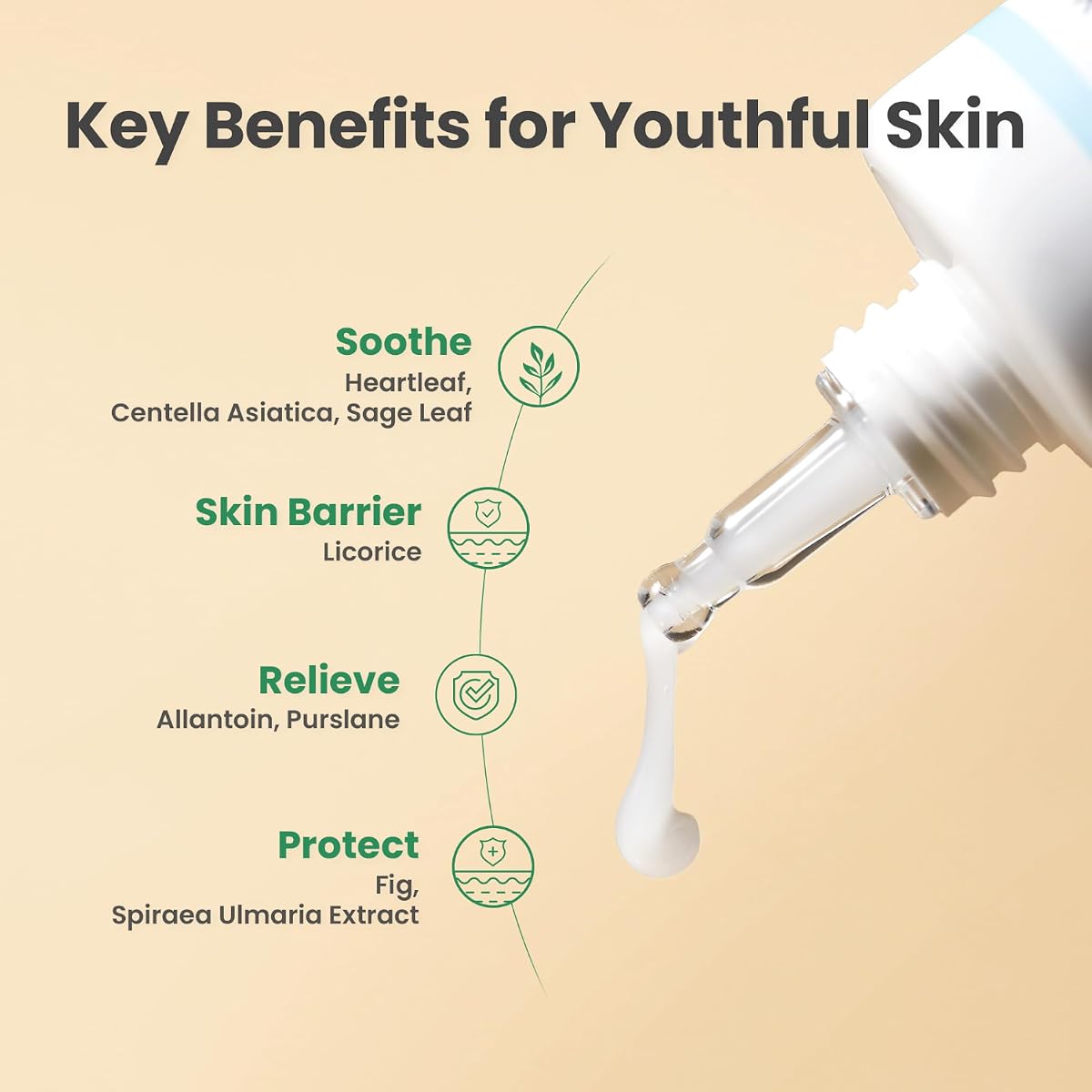 AXIS-Y Heartleaf Calming Cream with Centella - Vegan Moisturizer, 60ml - Image 4