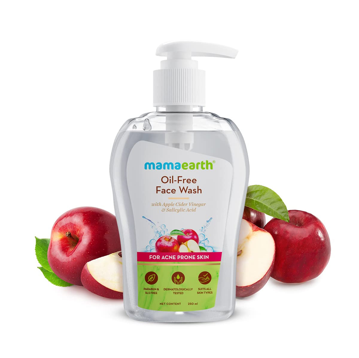 Mamaearth Oil-Free ACV Face Wash - 250ml - Image 2