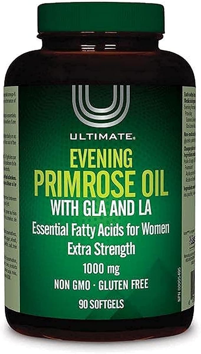 Ultimate Evening Primrose Oil 1000mg, 90 Softgels - Hormonal Balance