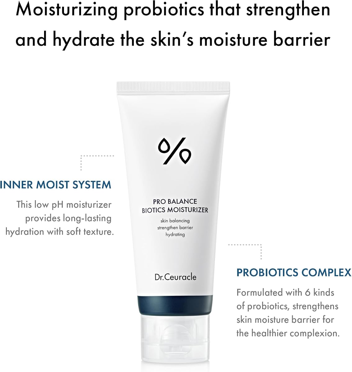 Dr.Ceuracle Pro Balance Biotics Face Moisturizer with Biomimetic Water - 100ml - Image 3