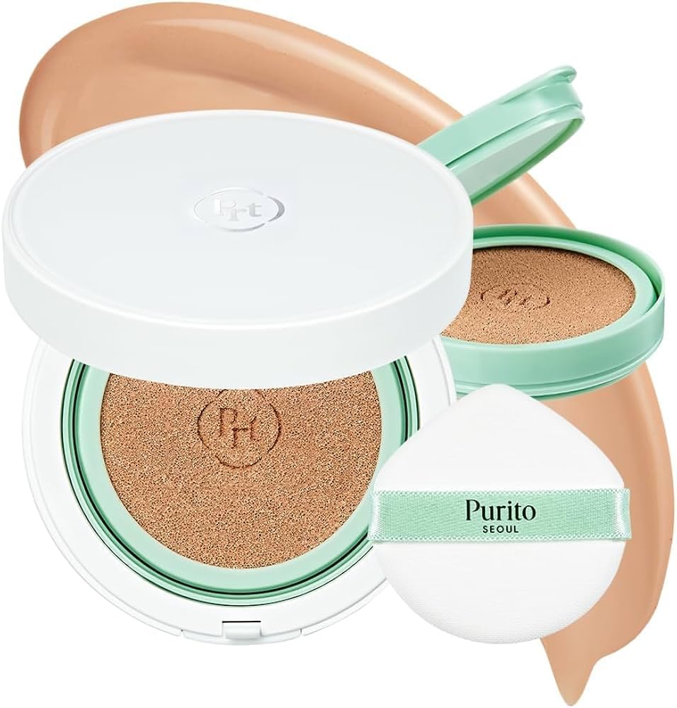 Purito Wonder Releaf Centella BB Cushion with Asian Pennywort - 23 Natural Beige, 15g
