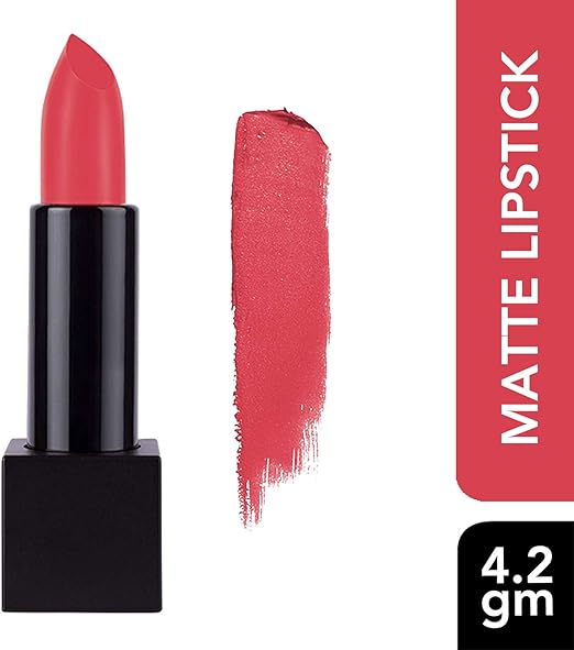 Nykaa So Matte Lipstick Peach Princess 41 M - Colour Cosmetics - Image 2