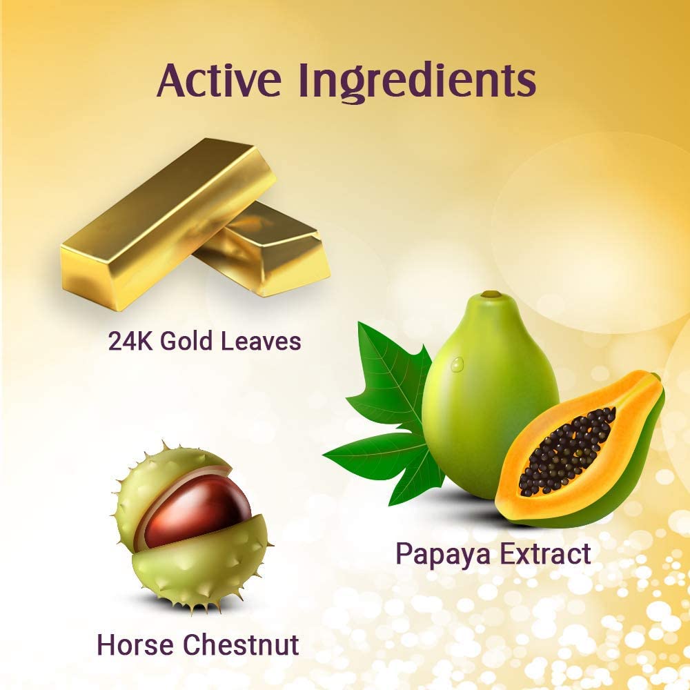 Lotus Herbals Radiant Gold Cellular Glow Facial Kit - Masks & Exfoliators - Image 7
