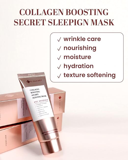 K-SECRET SEOUL 1988 Collagen Boosting Secret Sleeping Mask - 50ml - Image 2