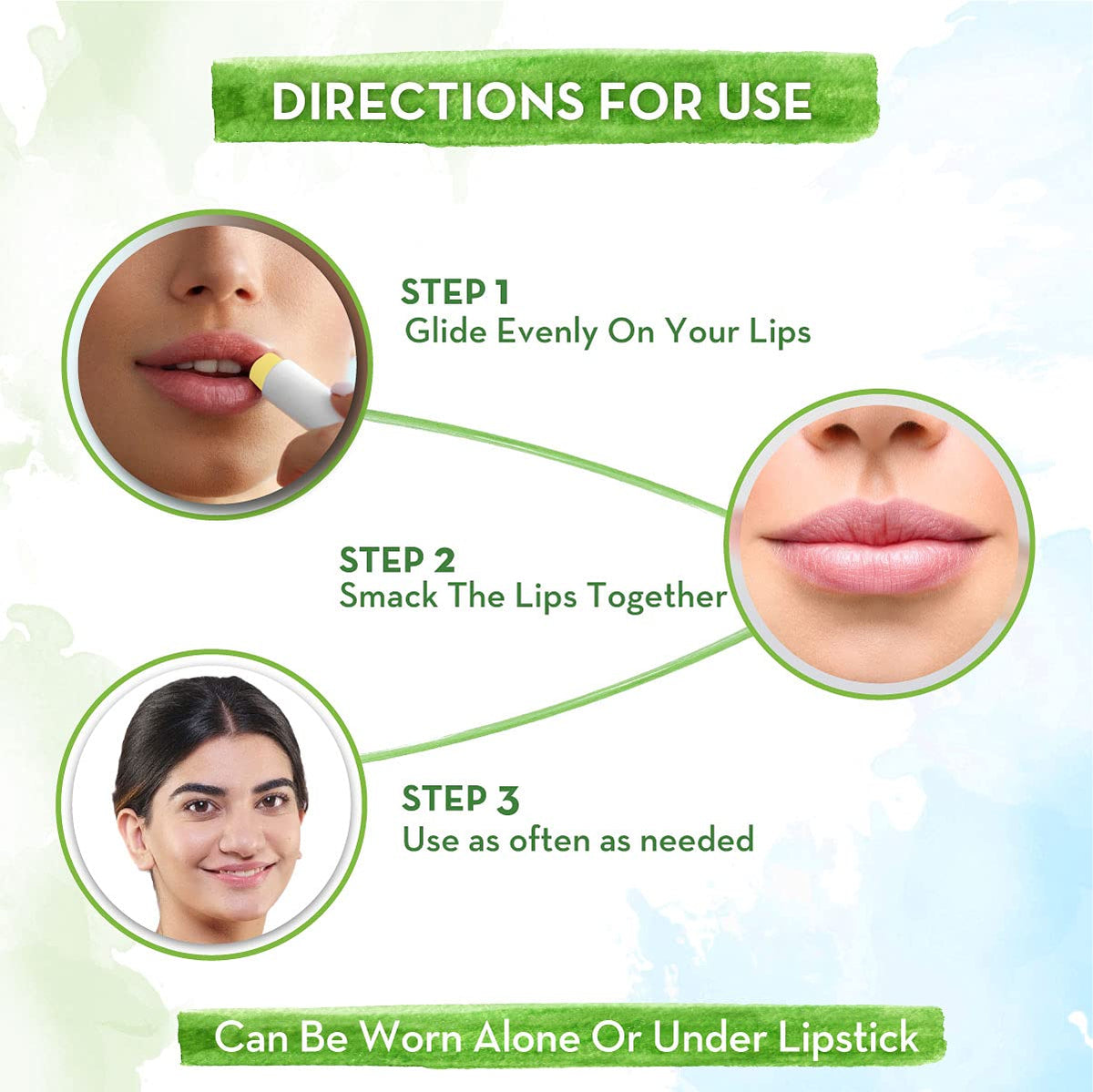 Mamaearth Ubtan Natural Lip Balm - Blister Pack, 2g - Image 6