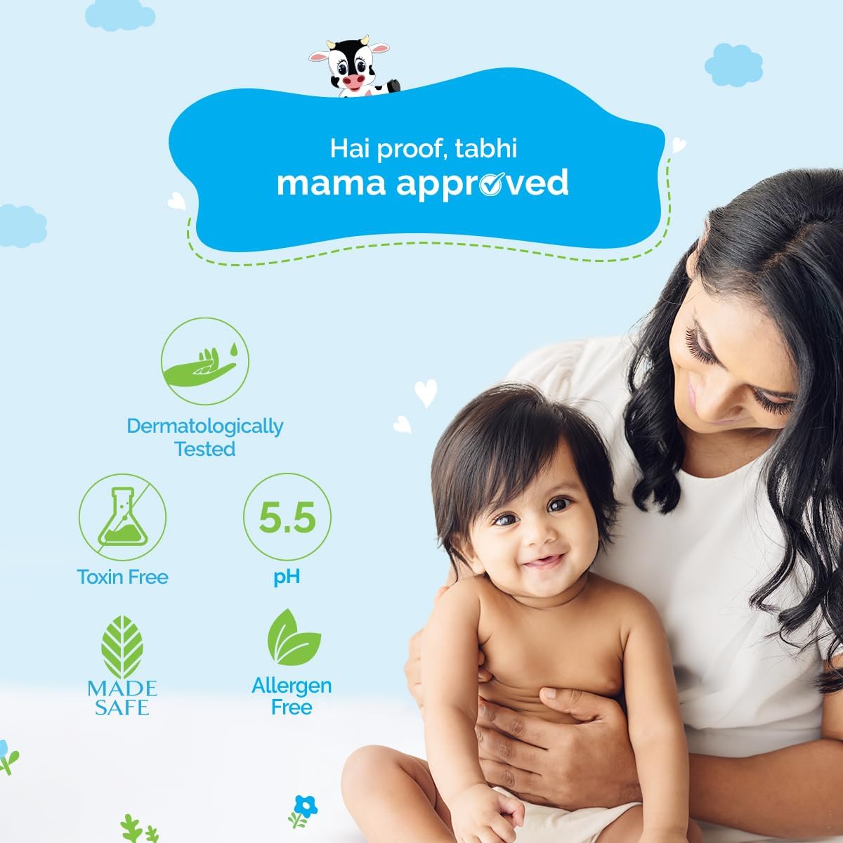 Mamaearth Milky Soft Baby Bathing Bar with Oats, Milk & Calendula - 75g x 2 - Image 3