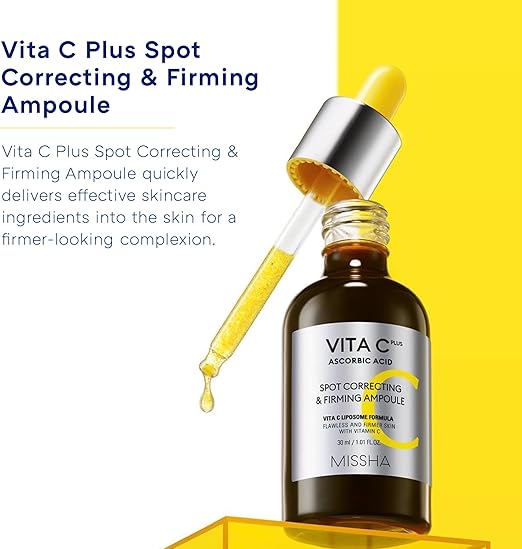 Missha Vita C Plus Spot Correcting & Firming Ampoule 30ml - Image 5