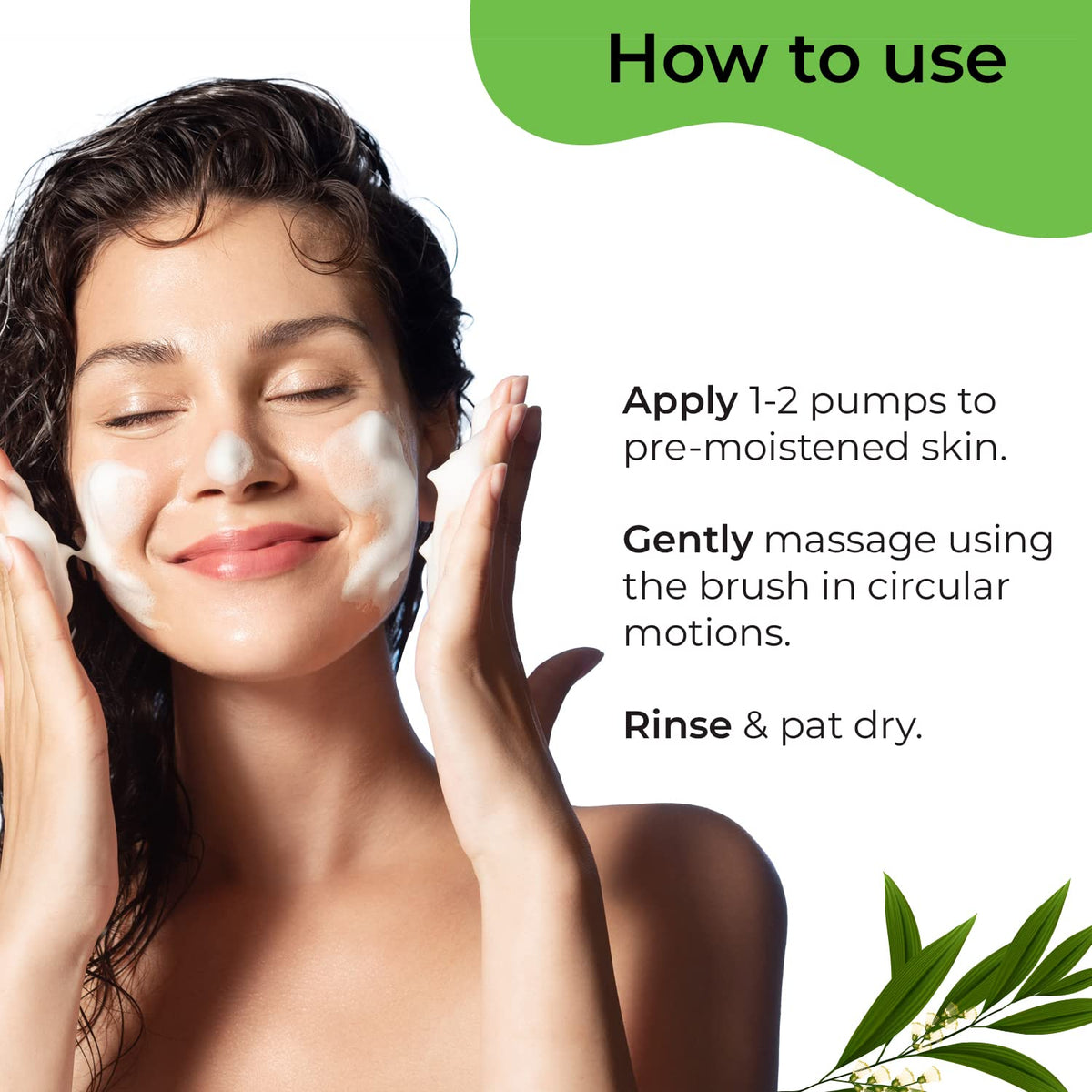 Pilgrim Australian Tea Tree & Salicylic Acid Foaming Face Wash - 120ml - Image 4