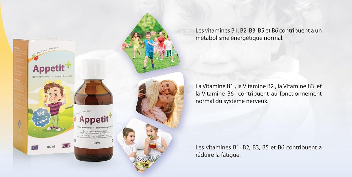 APPETIT + Food Supplement Medicine in 100ml Bottle