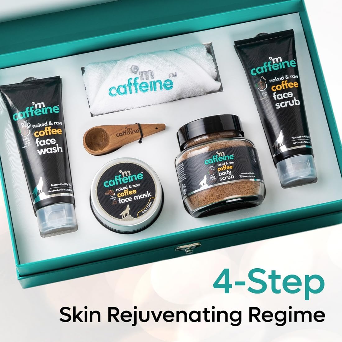 mCaffeine Coffee Mood Skin Care Gift Kit - Face & Body Care - 450g - Image 2