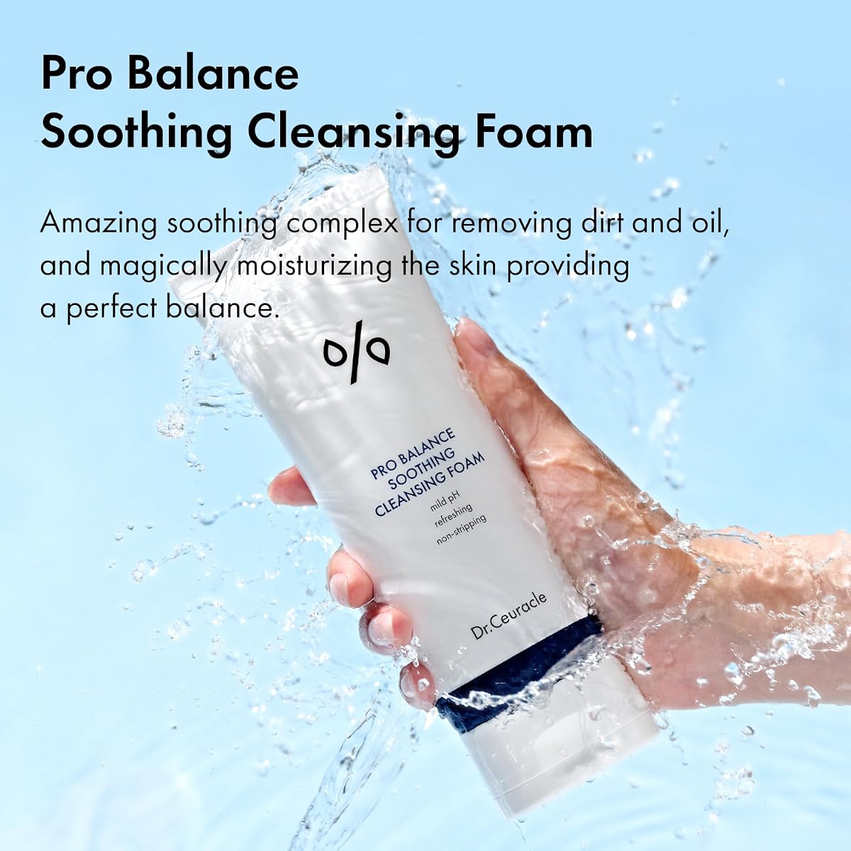 Dr.Ceuracle Pro Balance Soothing Cleansing Foam - pH Gentle Gel-to-Foam, 150ml - Image 2