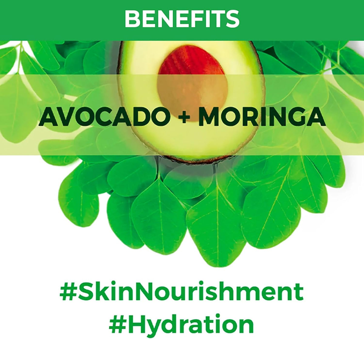 Nykaa Avocado + Moringa Sheet Mask - Hydrating & Revitalising - 1 Pack - Image 5