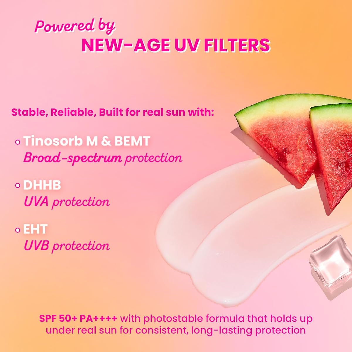Dot & Key Watermelon Hyaluronic Cooling Sunscreen SPF 50 - 50g - Image 2