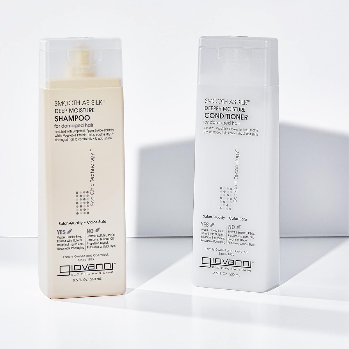Giovanni Smooth As Silk Shampoo - Deep Moisture 8.5oz - Image 4