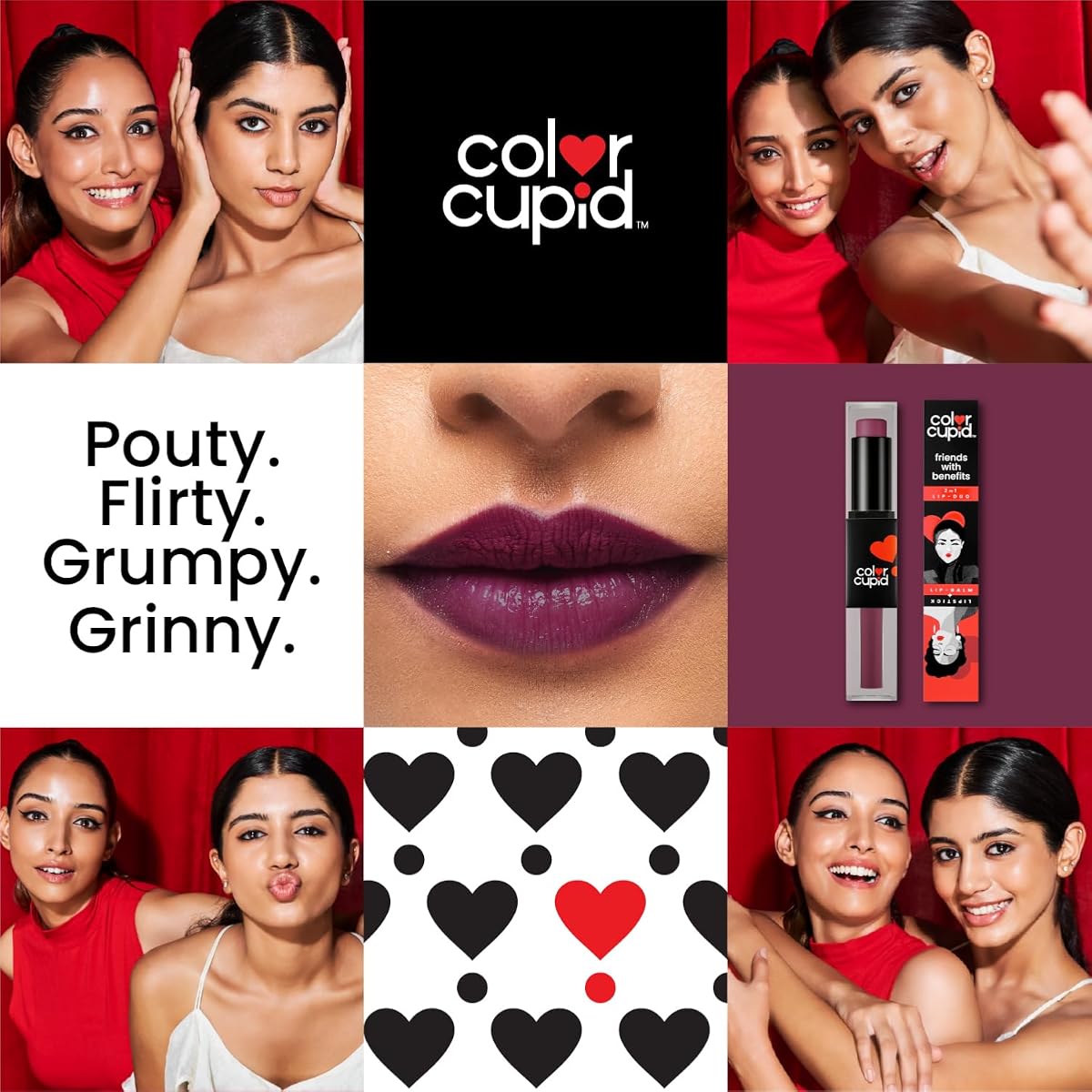 Color Cupid Lip Balm + Liquid Lipstick Plumbite LB6 - 2-in-1 Duo - Image 6