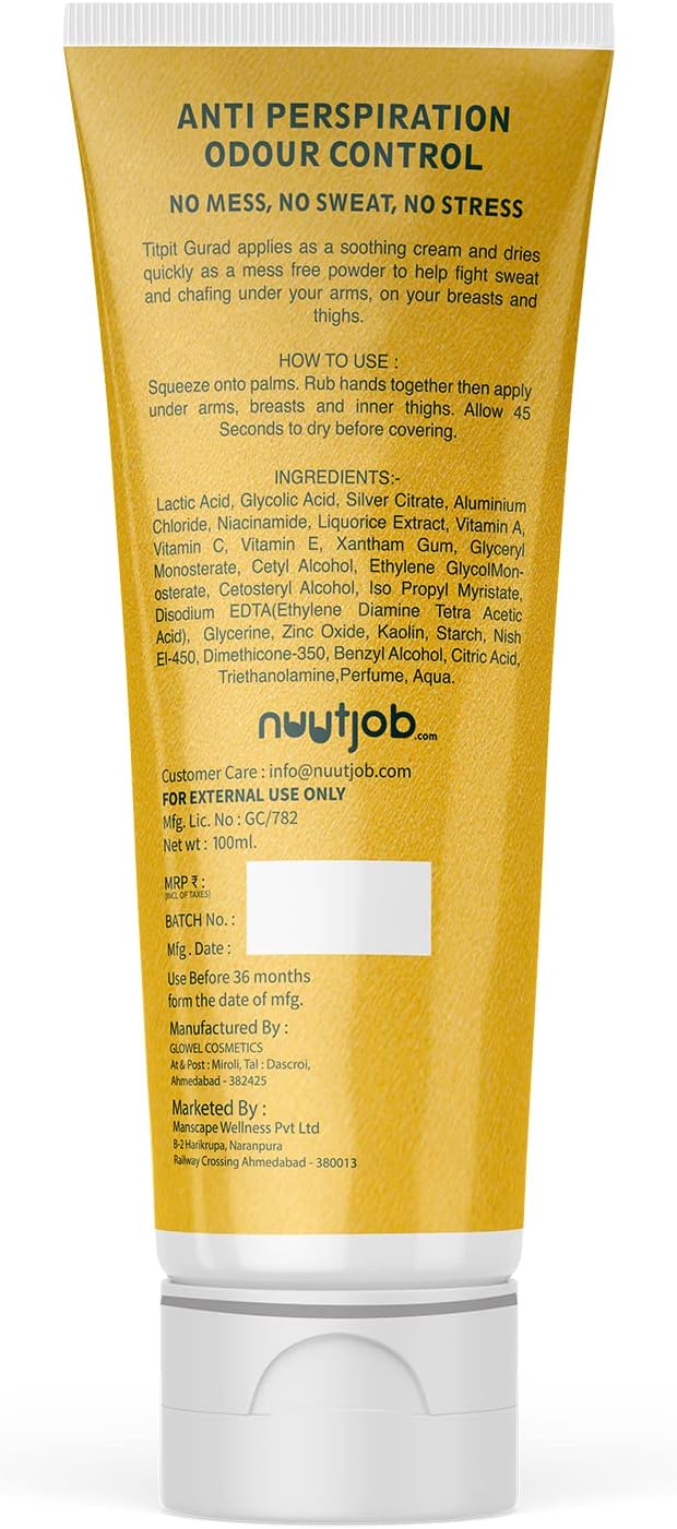 Nuutjob Titpit Guard Lotion Liquid Powder for Her - 100 ml - Image 2