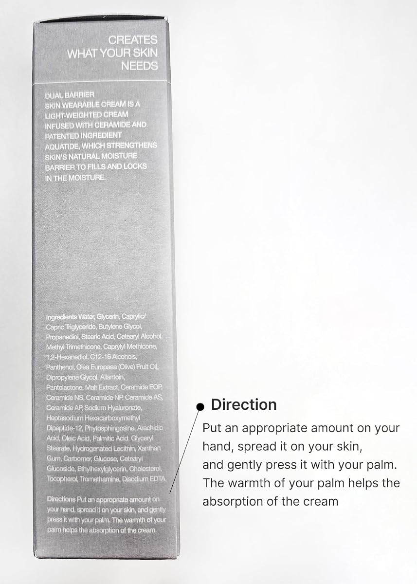 Celimax Dual Barrier Skin Wearable Cream - Long Lasting Moisturizer with Ceramides and Hyaluronic Acid, 50ml - Image 8