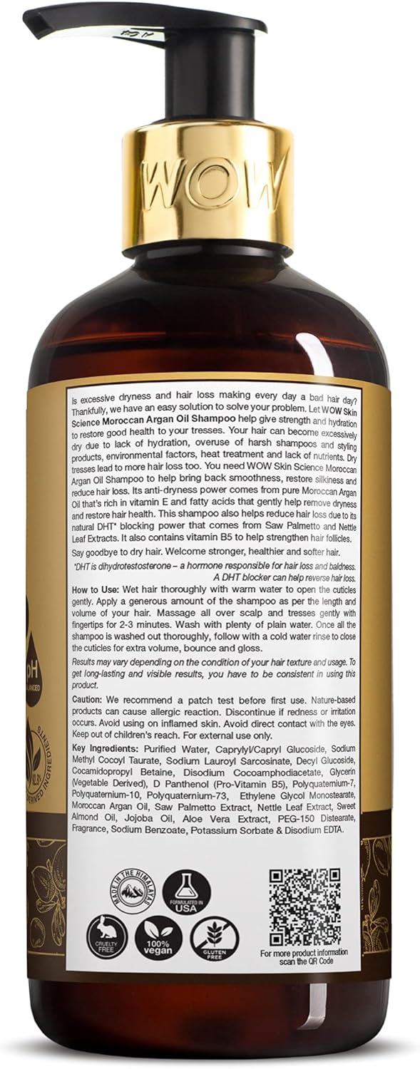 Wow Argan Oil Shampoo - 300ml - Image 2