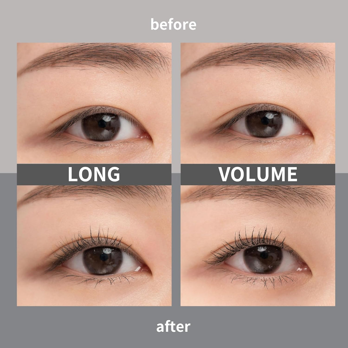 Rom&Nd Han All Fix Mascara V01 Volume Black - Image 6