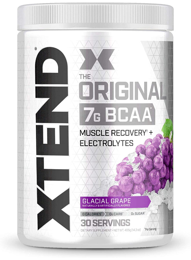 XTEND Original BCAA Powder Glacial Grape - Sports Nutrition, Premium Formulation