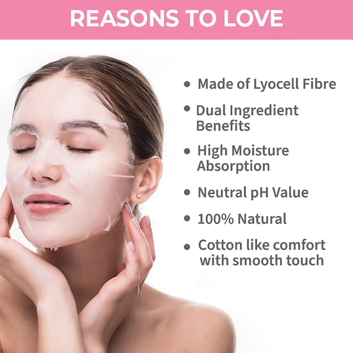 Nykaa Skin Secrets Rice & Camellia Sheet Mask, Single Pack - Image 2