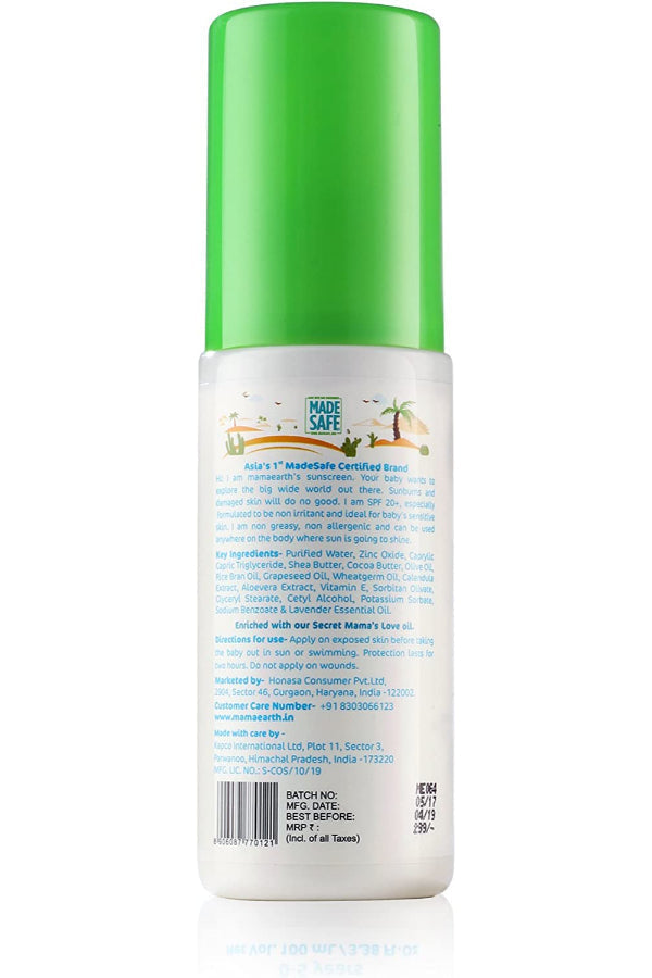 Mamaearth Mineral Based Sunscreen SPF - 100ml - Image 2