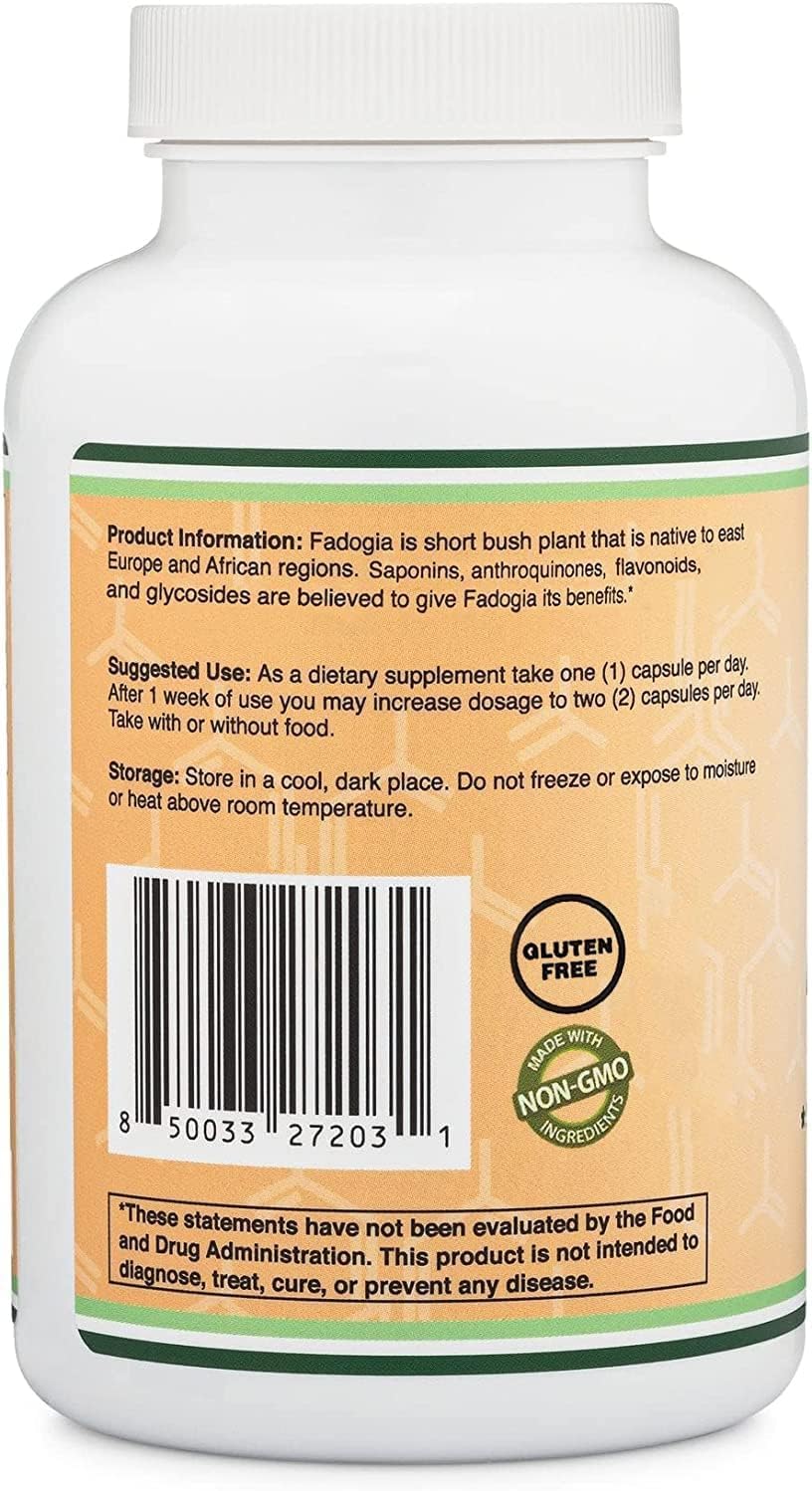 Doublewood Fadogia Capsules - Herbal Supplement, 180 Capsules - Image 6