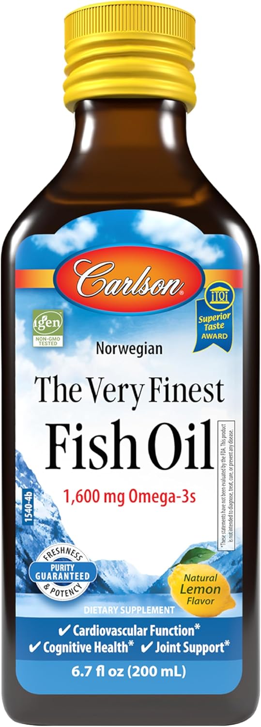 CARLSON FISHOIL LEMON 200ML