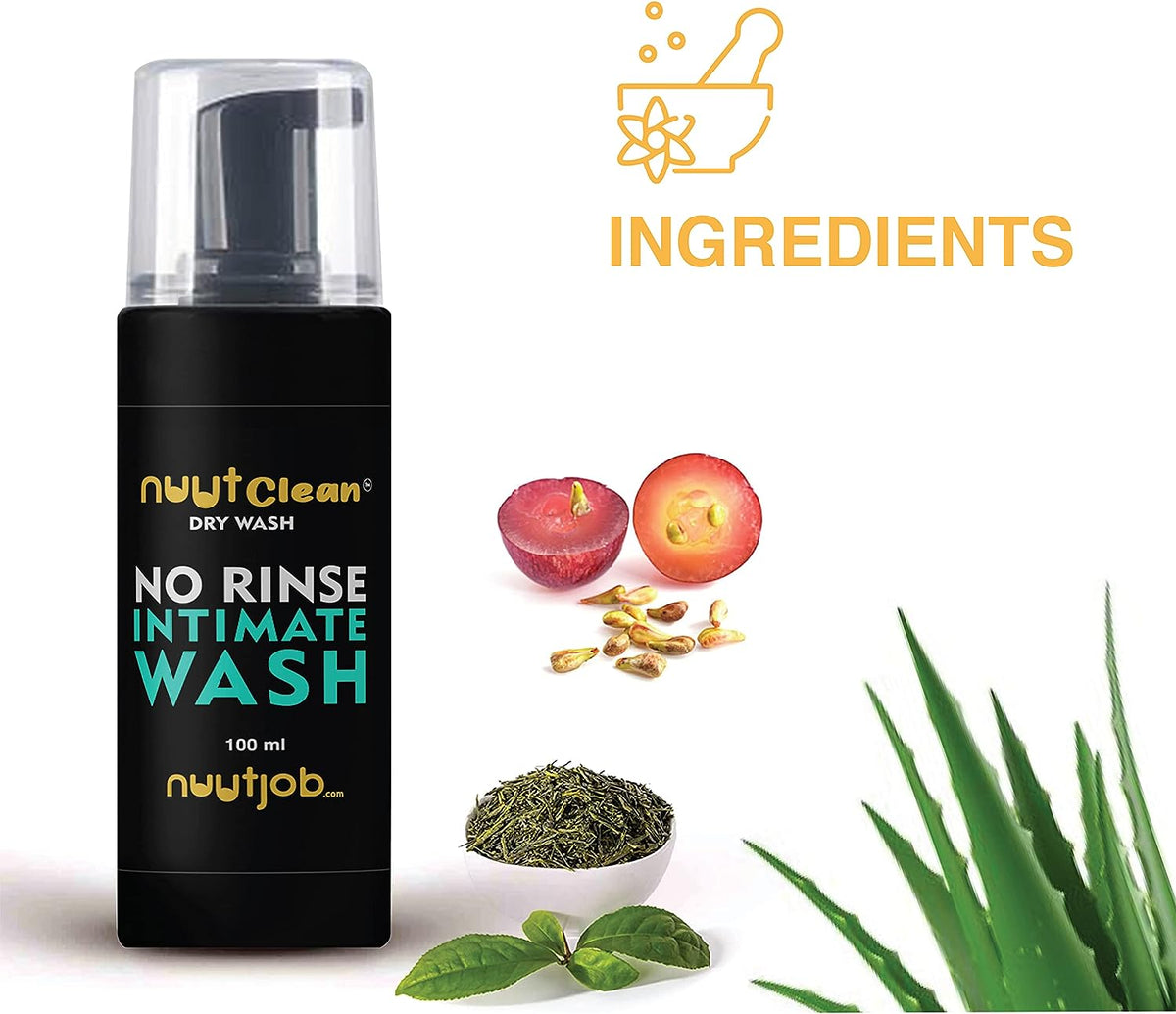 Nuutjob Nuut Clean No Rinse Intimate Wash - 100 ml - Image 5