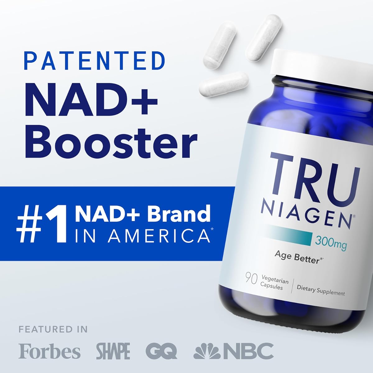 TRU NIAGEN 300mg NAD+ Boosting Capsules - Nicotinamide Riboside - 90 Count - Image 3