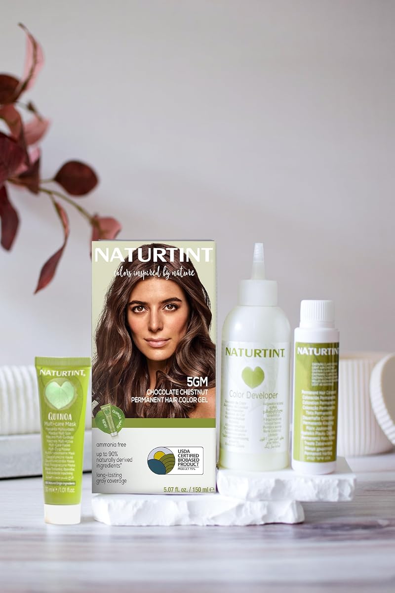 Naturtint Hair Colour 5.7-Light Choco Chestnut - Ammonia-Free, 170ml - Image 3