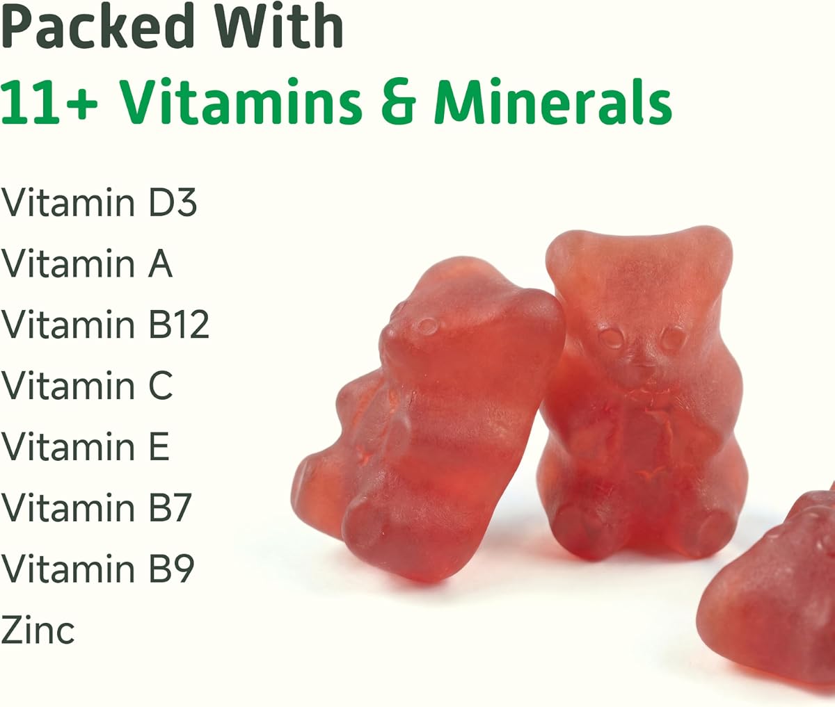 Little Joys Multivitamin Gummies for Kids - Strawberry Flavour, 90 Count - Image 4