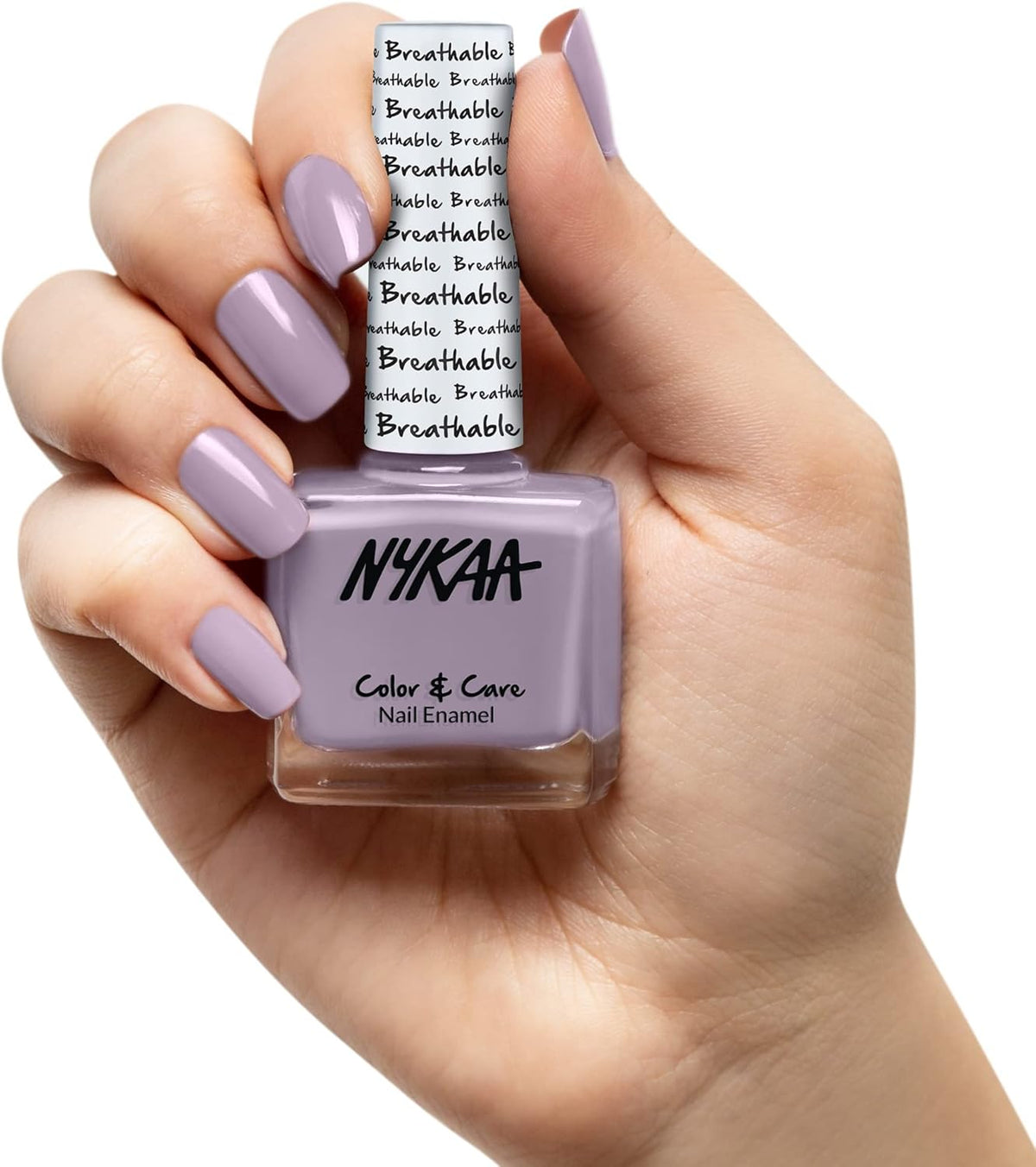 Nykaa Breathable Nail Enamel Keep Calm 310 - Colour Cosmetics - Image 2