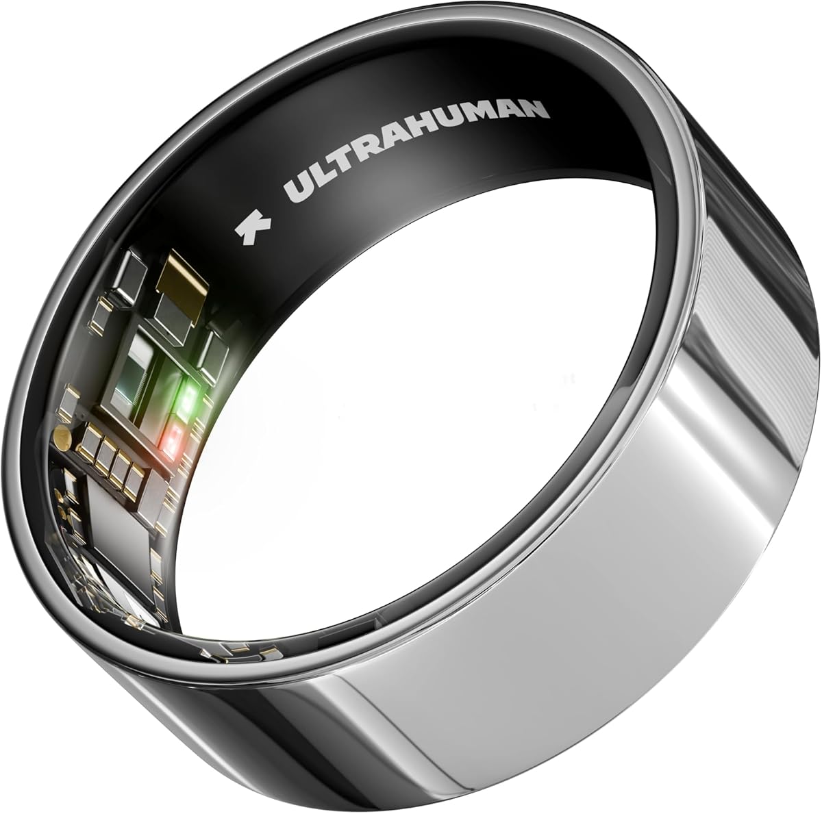 Ultrahuman Ring AIR Smart Ring - Titanium Health Tracker - Size 13