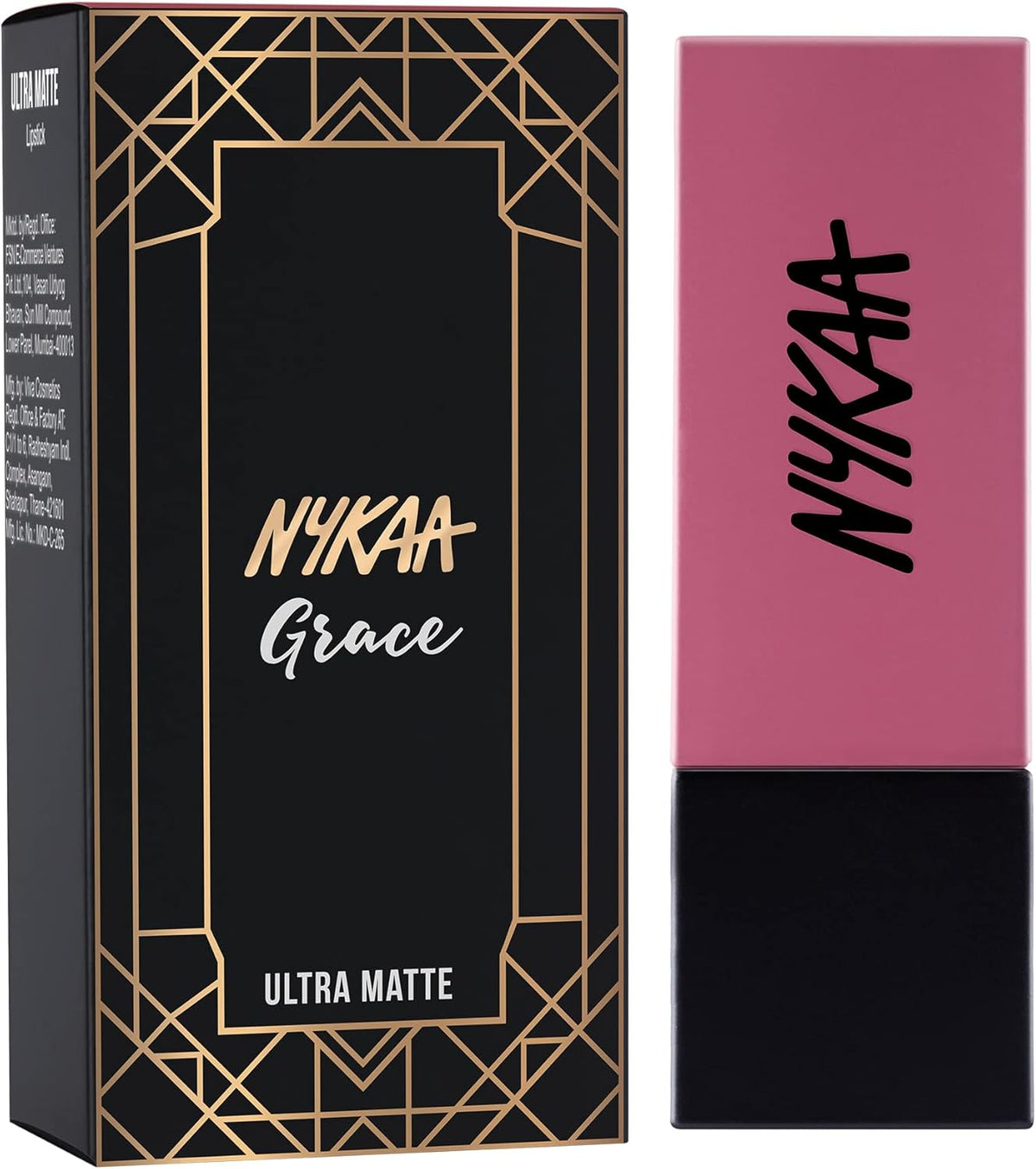 Nykaa Ultra Matte Lipstick in 'Grace 07' - Colour Cosmetics - Image 2