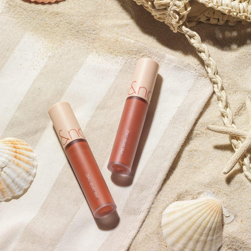 Rom&Nd Zero Velvet Tint - Burny Nude, Matte Lip Tint, 5.5g - Image 4