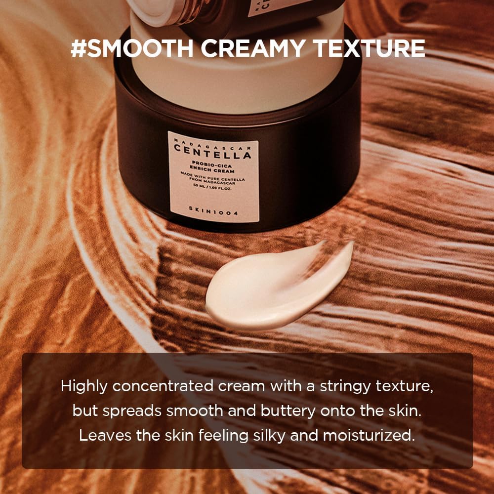 Skin1004 Madagascar Centella Probio-Cica Enrich Face Cream, 75ml - Image 2