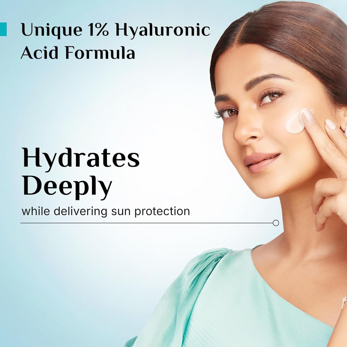 Pilgrim 1% Hyaluronic Acid Aqua Sunscreen Gel SPF 50 PA++++ - 50g - Image 4