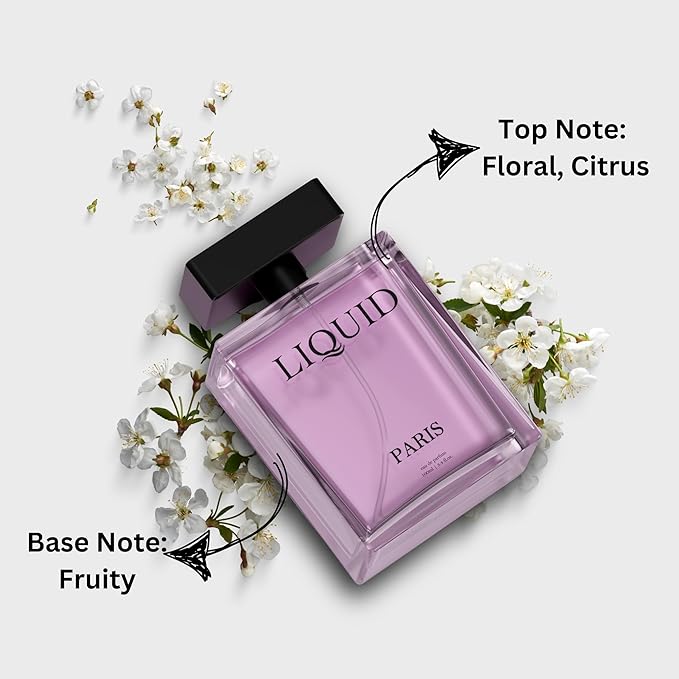 Paris Liquid Eau De Parfum - Deodorant & Fragrance, 90ml - Image 3
