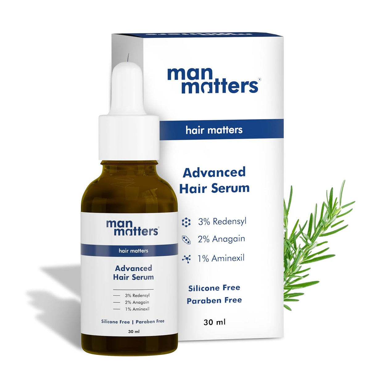 Man Matters Advanced Hair Serum - 30ml Hair Treatment