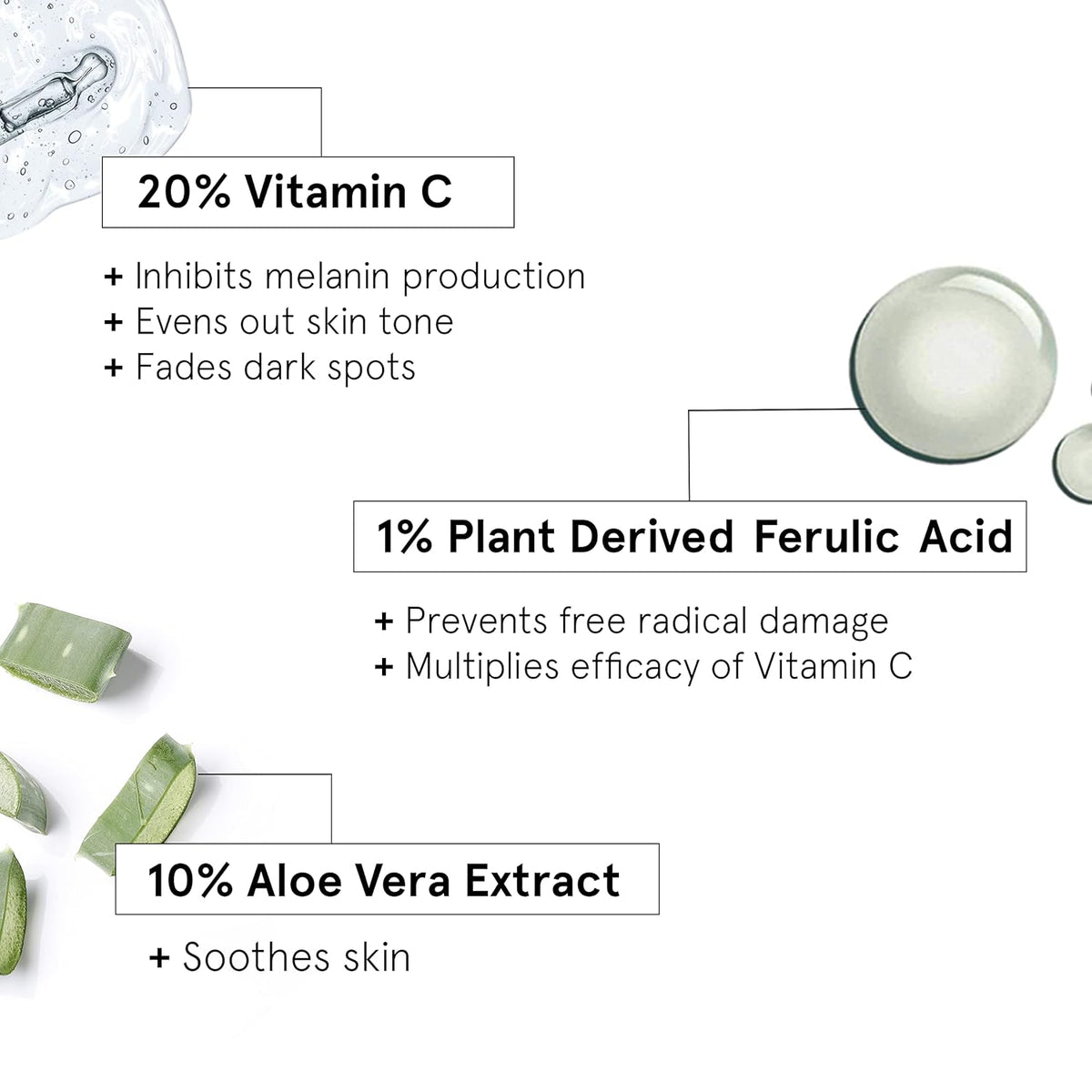 Be Bodywise Vitamin C Serum for Bright & Glowing Skin, 20% Solution - 20ml - Image 3