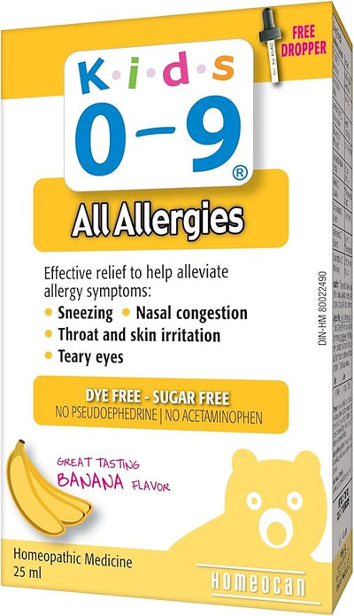 Kids 0 - 9 Allergy 25ml
