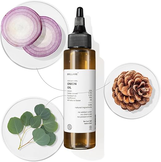 Brillaire Onion Oil for Hair Growth & Loss, 100ml - Image 2