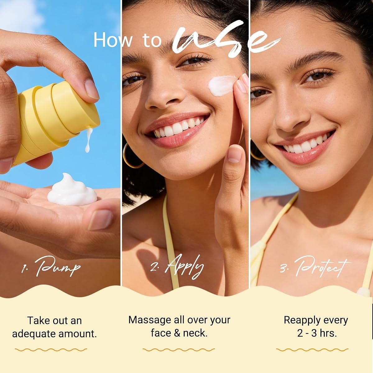 AQUALOGICA Glow+ Dewy Sunscreen SPF 50 with Vitamin C, 50g - Image 5