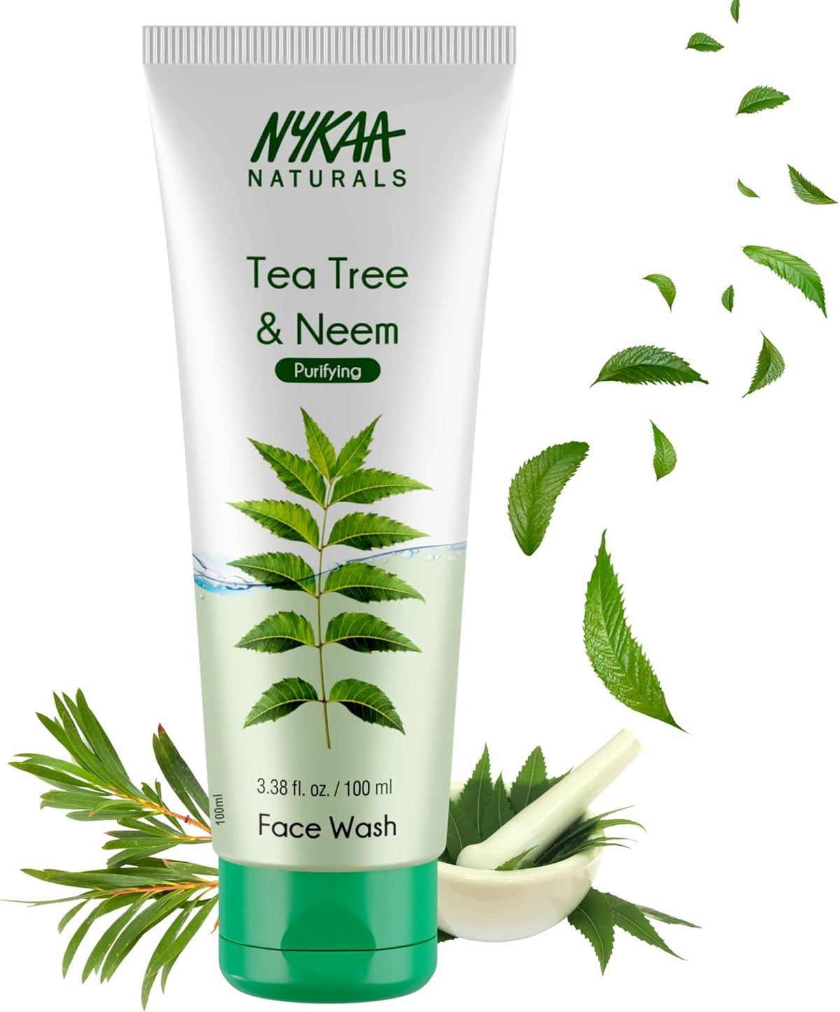 Nykaa Naturals Tea Tree & Neem Purifying Face Wash - 100ml