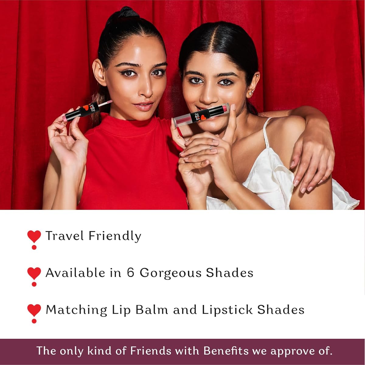 Color Cupid Lip Balm + Liquid Lipstick Plumbite LB6 - 2-in-1 Duo - Image 5