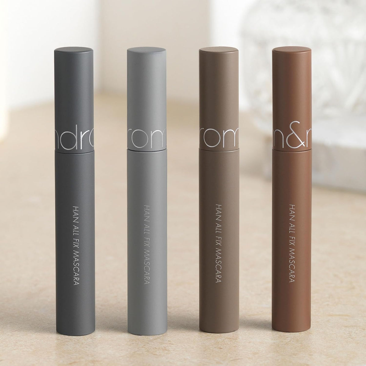Rom&Nd Han All Fix Mascara V01 Volume Black - Image 5