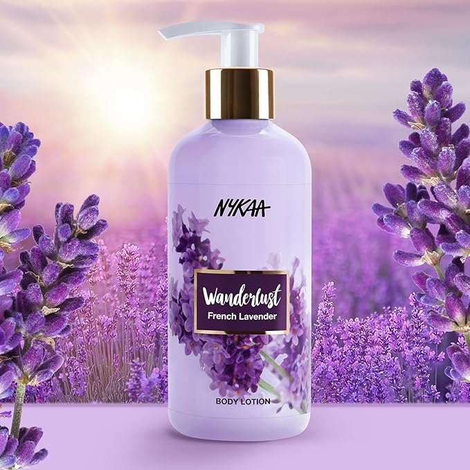 Nykaa Wanderlust French Lavender Body Lotion - 300ml - Image 3