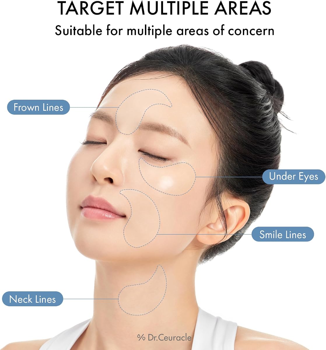 Dr.Ceuracle Hyal Reyouth Hydrogel Eye Mask - 6-Hyaluronic Complex, 90g (60ea) - Image 2