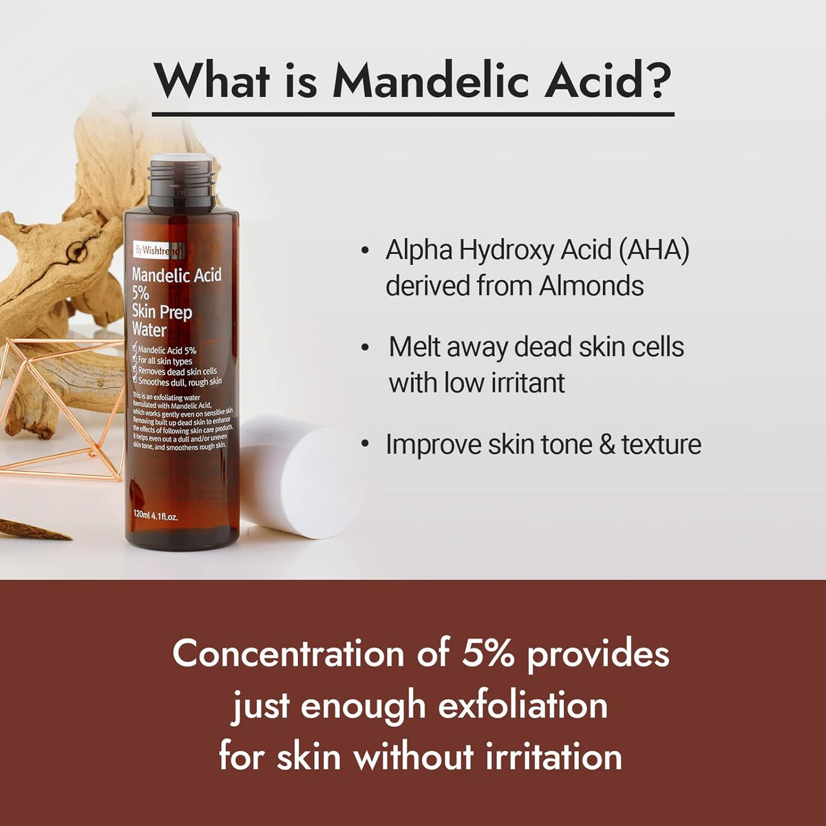 By Wishtrend Mandelic Acid 5% Skin Prep Water - Exfoliating Liquid, 120 mL - Image 3